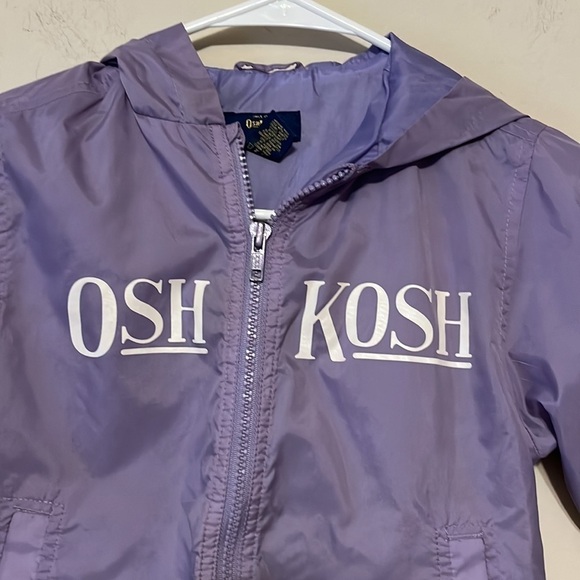 Osh Gosh  hoodie jacket. Lavender, sz 5 - Picture 2 of 5